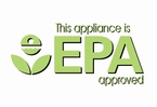 This appliance is EPA approuved (green/white)